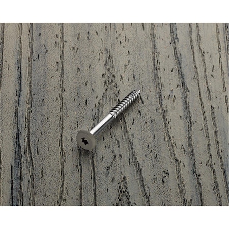 Starborn Deckfast No. 9 x 1.87 in. Star Pan Head Epoxy Coated Stainless Steel Fascia Screws 5001361